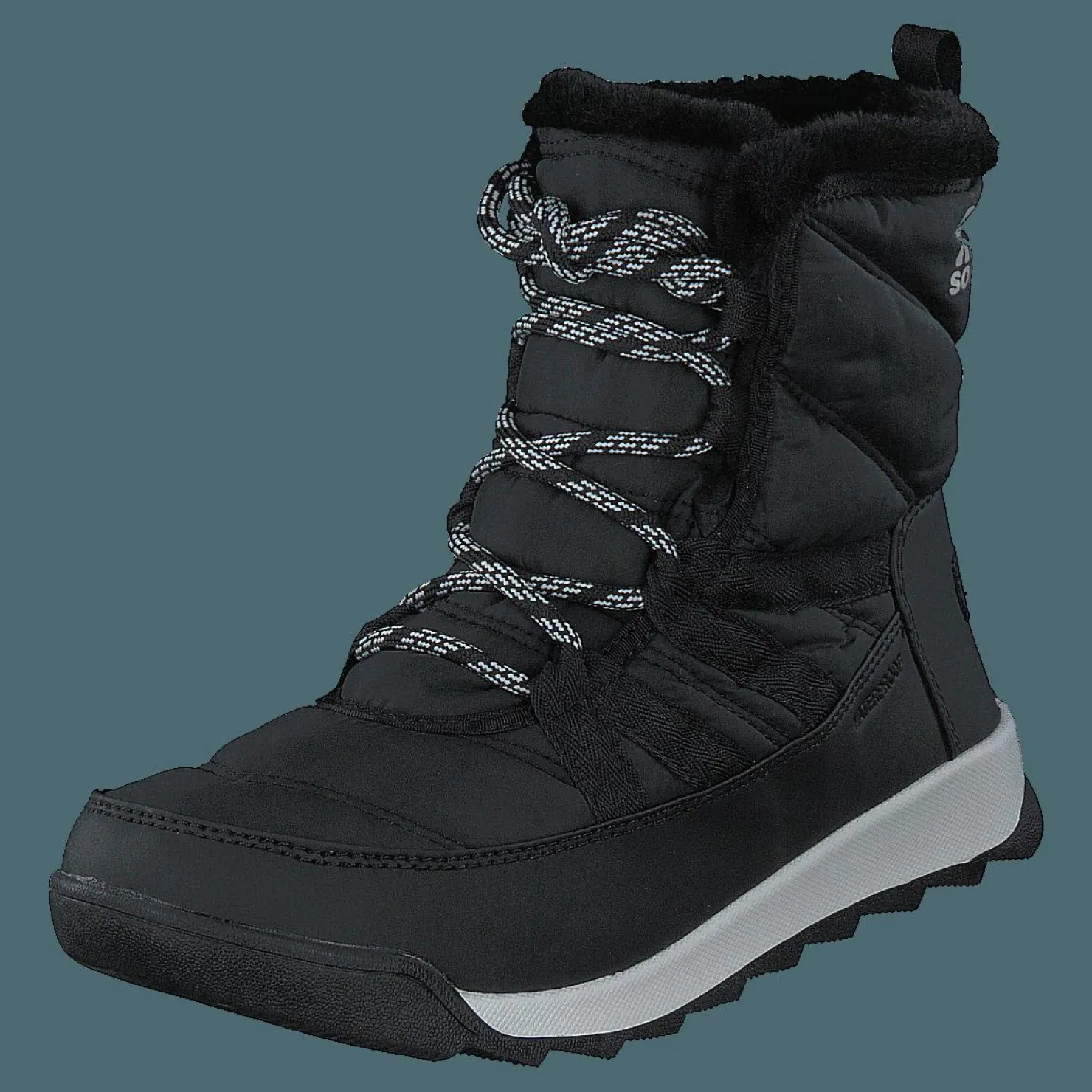 Sorel Whitney Ii Short Lace Wp Black Svart Best