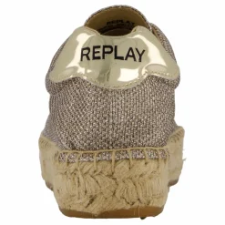 Replay Winn Espadrille Platin Brown