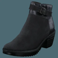 Fly London Wisp342flt Diesel/graphite Svart Sale