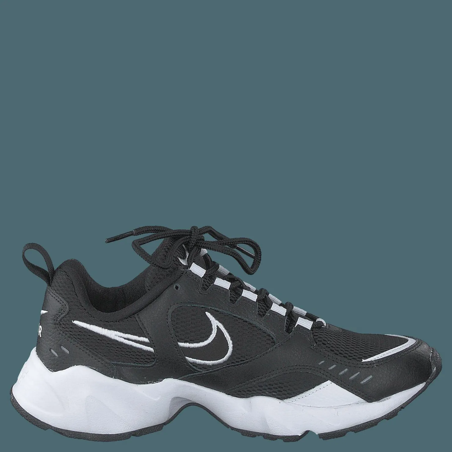 Nike Wmns Air Heights Black/black-white Svart Clearance