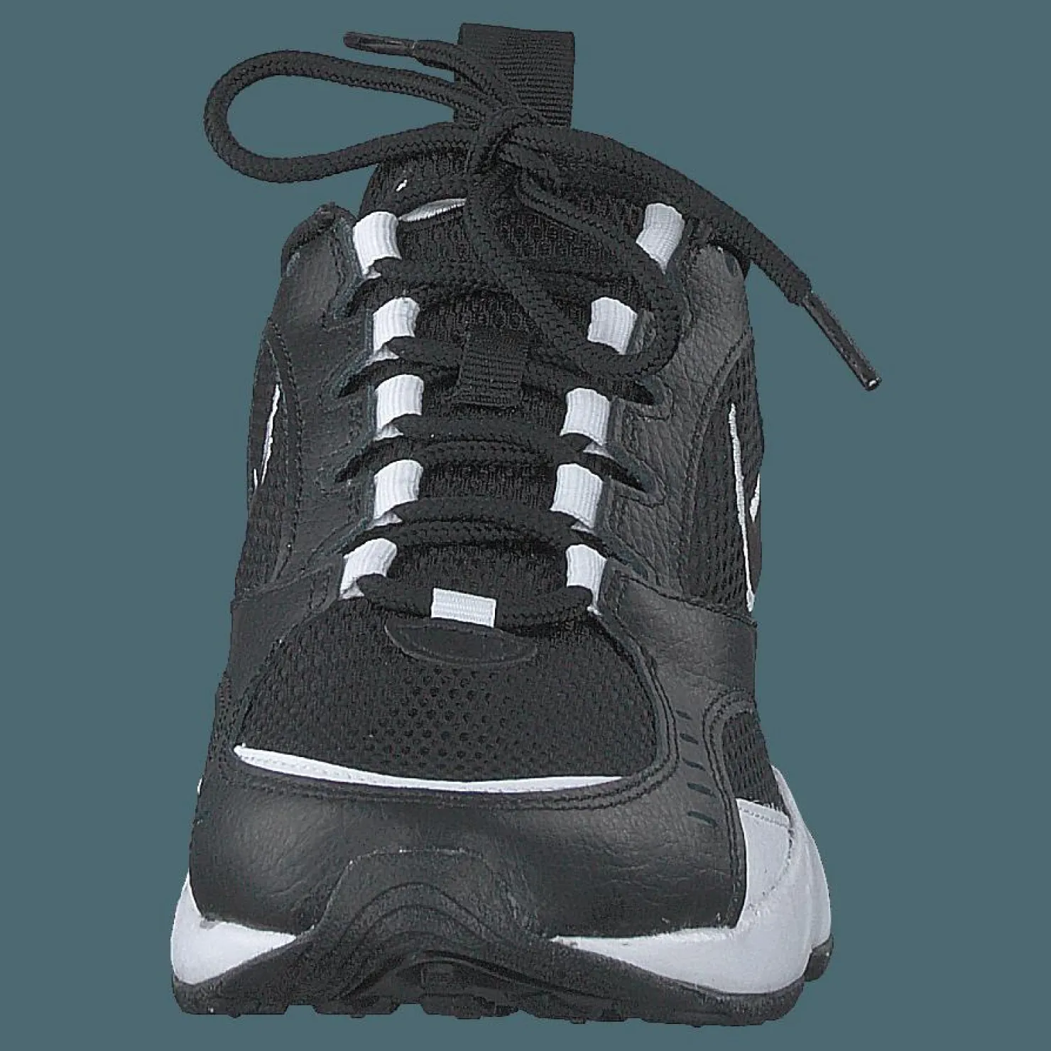 Nike Wmns Air Heights Black/black-white Svart Clearance