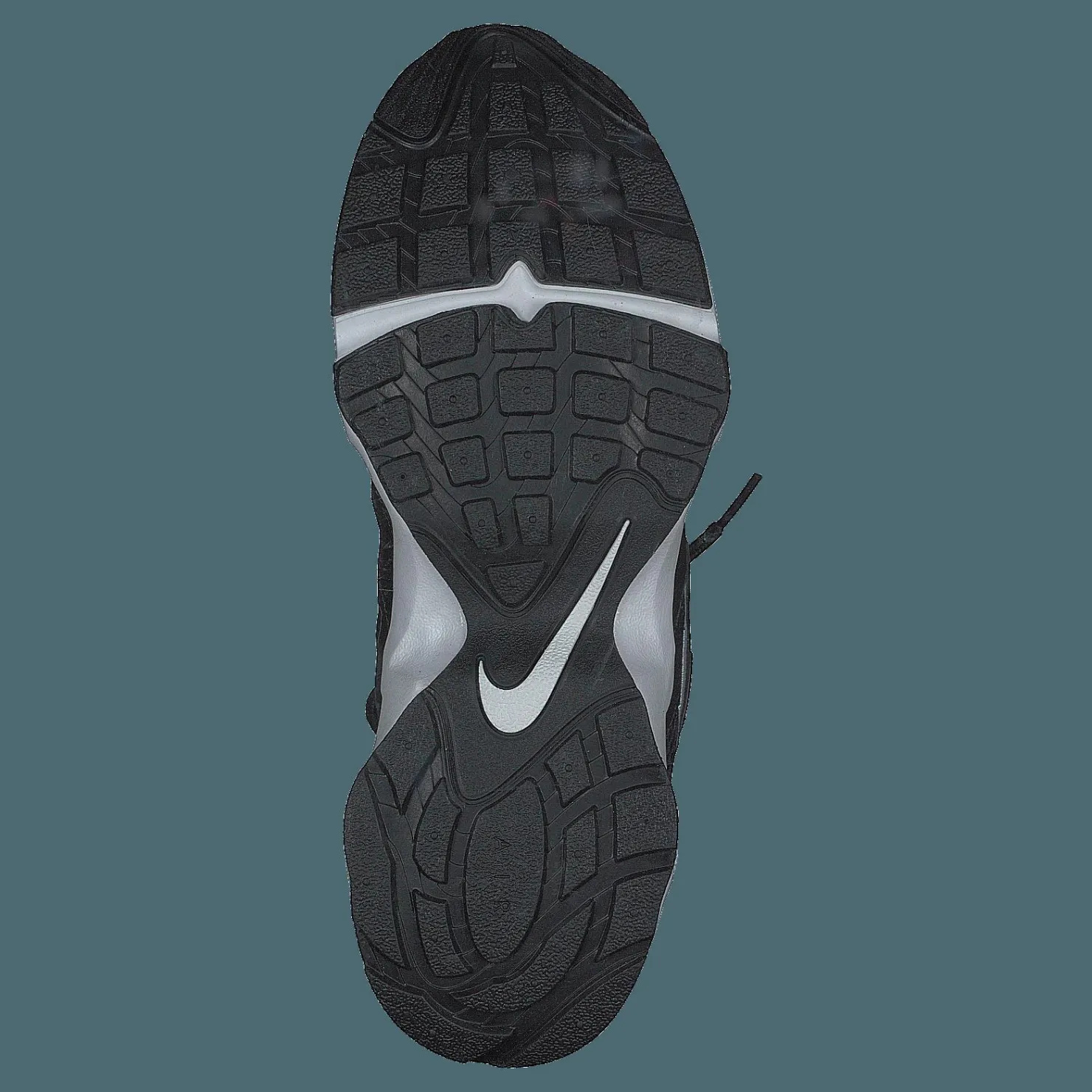 Nike Wmns Air Heights Black/black-white Svart Clearance