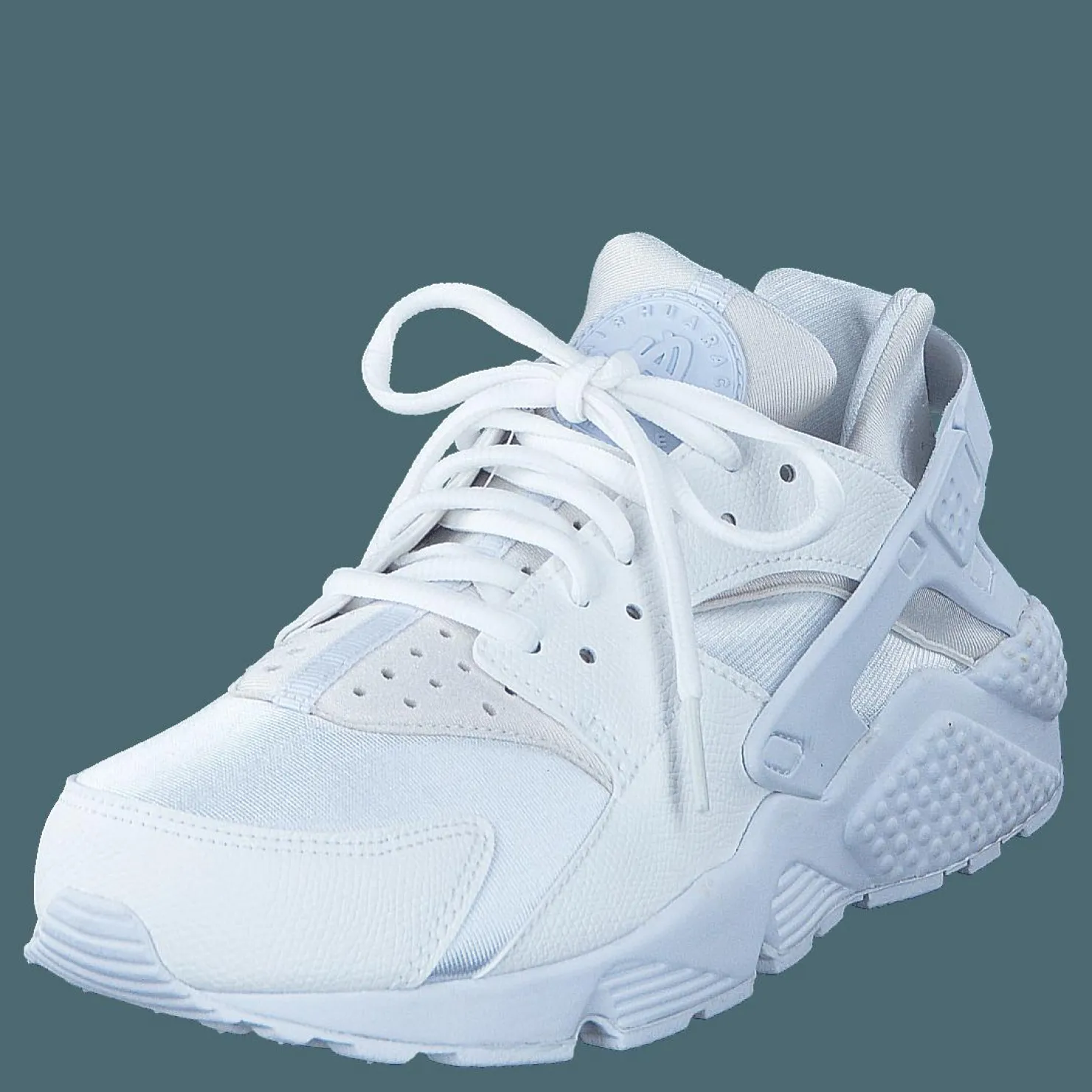 Nike Wmns Air Huarache Run White/White Vit Sale