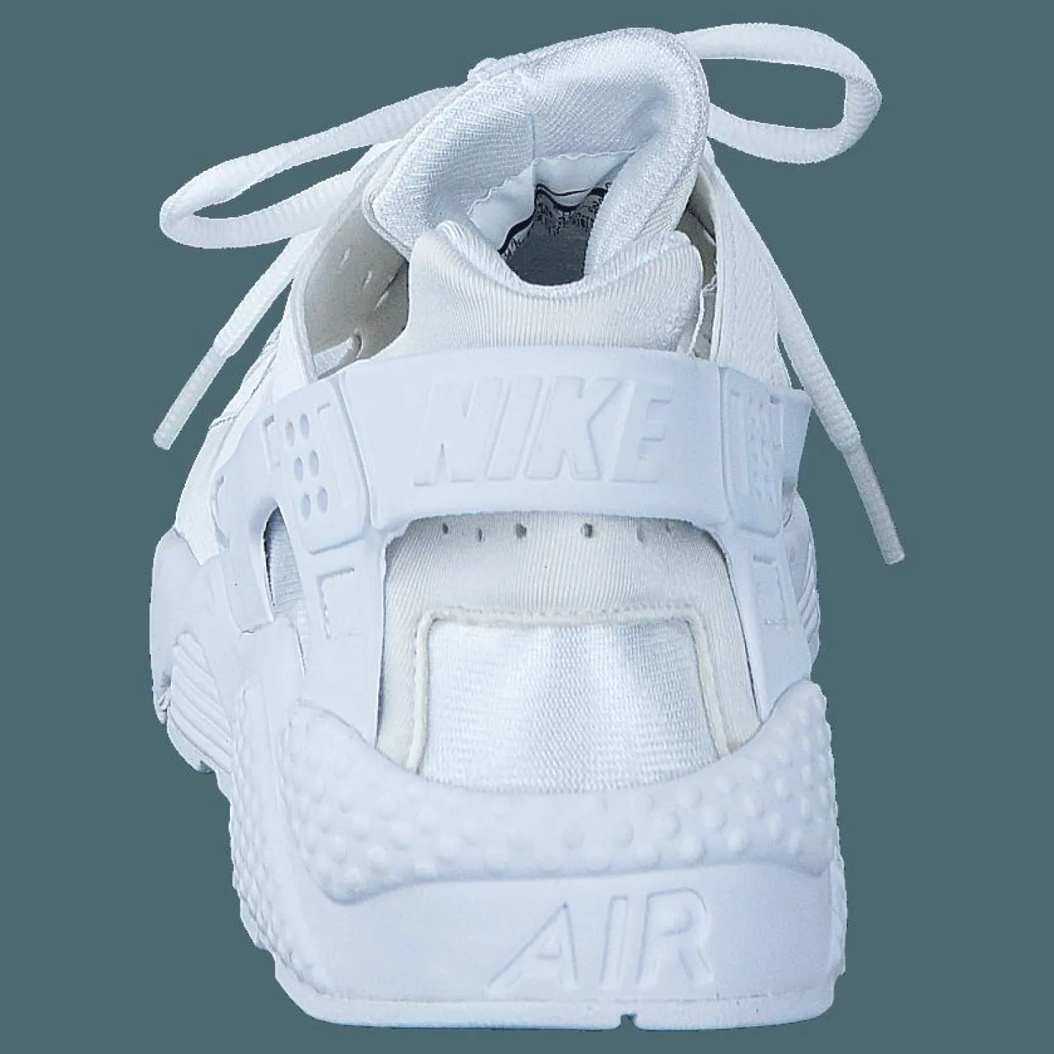 Nike Wmns Air Huarache Run White/White Vit Sale