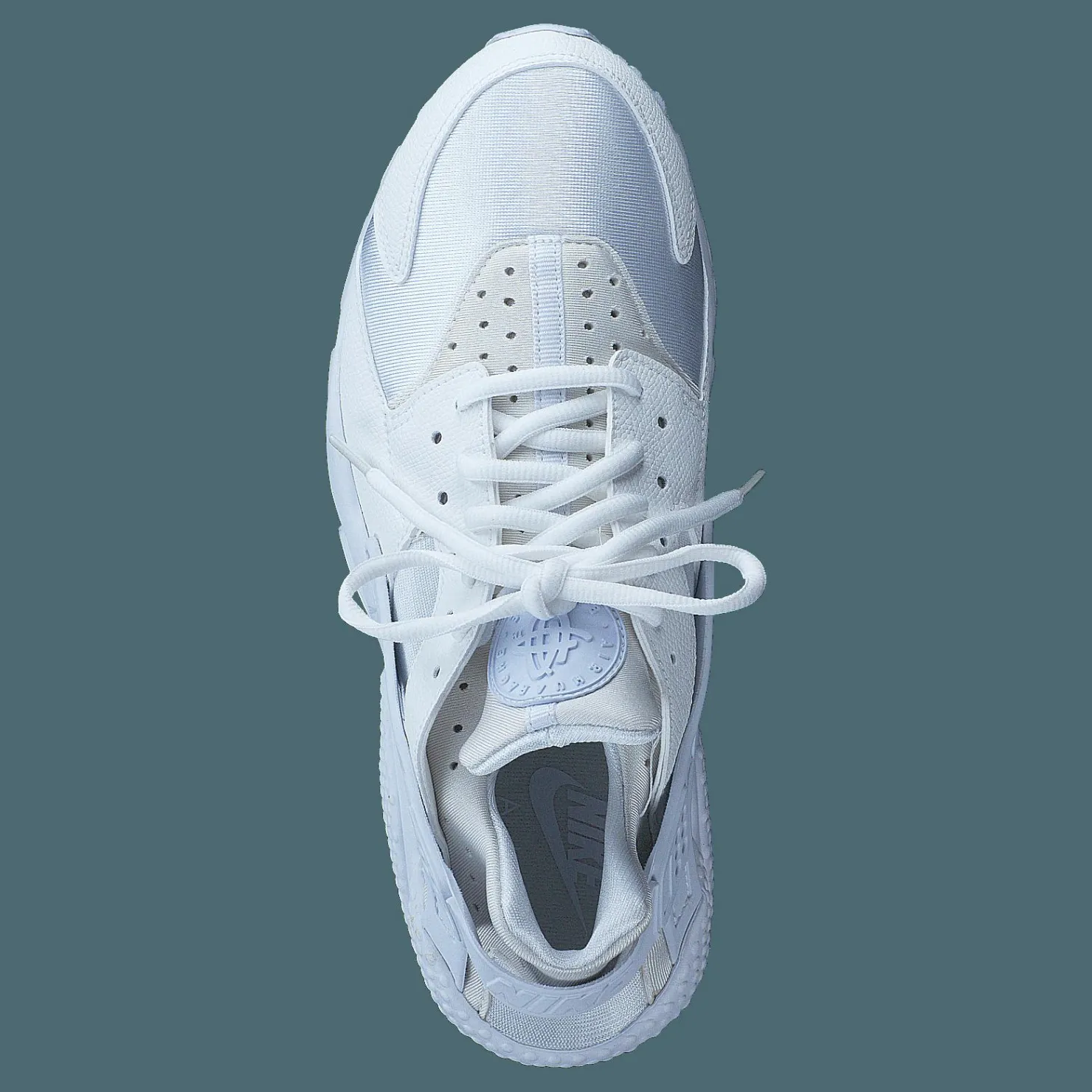 Nike Wmns Air Huarache Run White/White Vit Sale