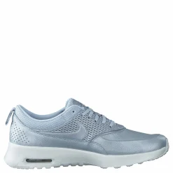 Nike Wmns Air Max Thea Prm Lea Mtlc Platinum/Pure Platinum Guld och Grå Discount