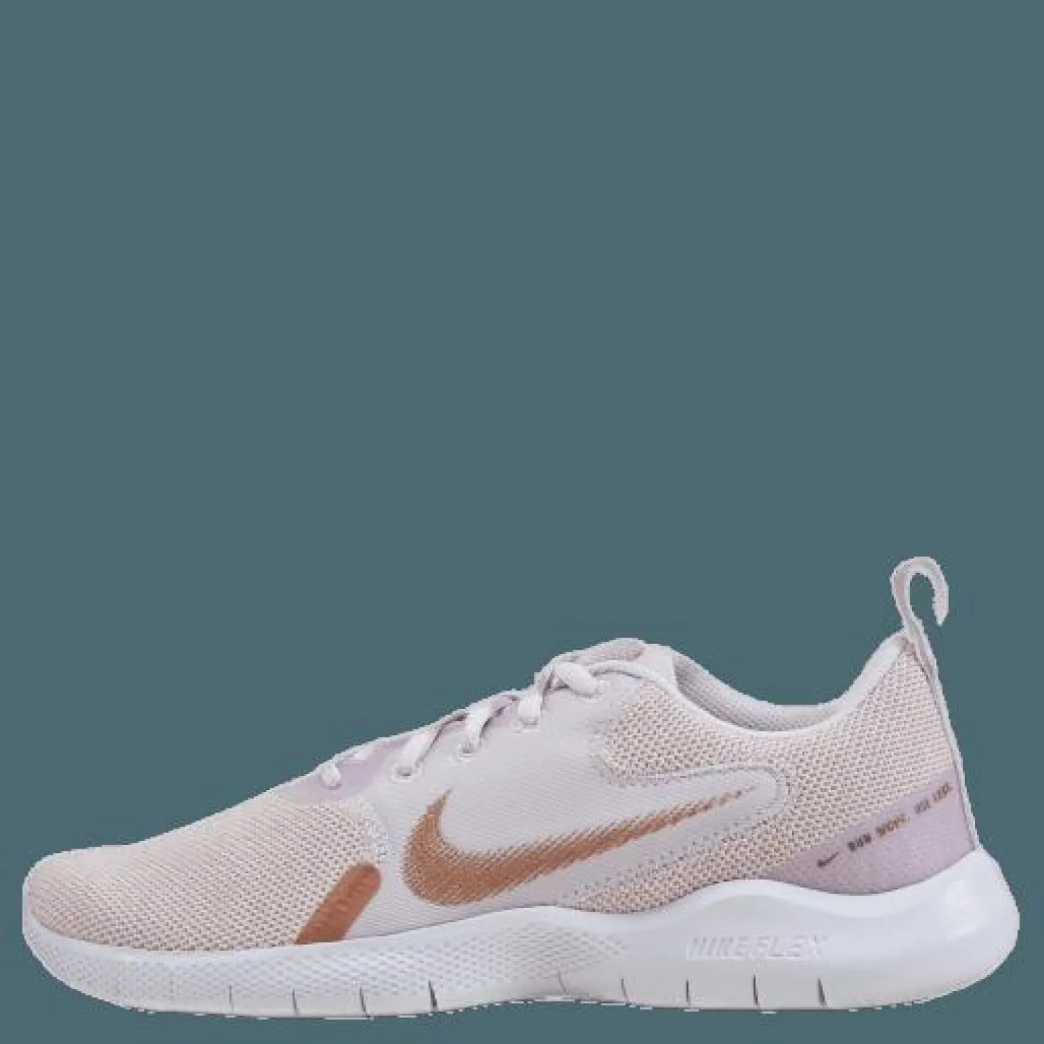 Nike Wmns Flex Experience Run 10 Champagne/mtlc Red Bronze-ligh Röd Discount