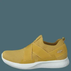 Skechers Womens Bobs Sport Squad 2 - Ki Yel Gul och Brun Clearance