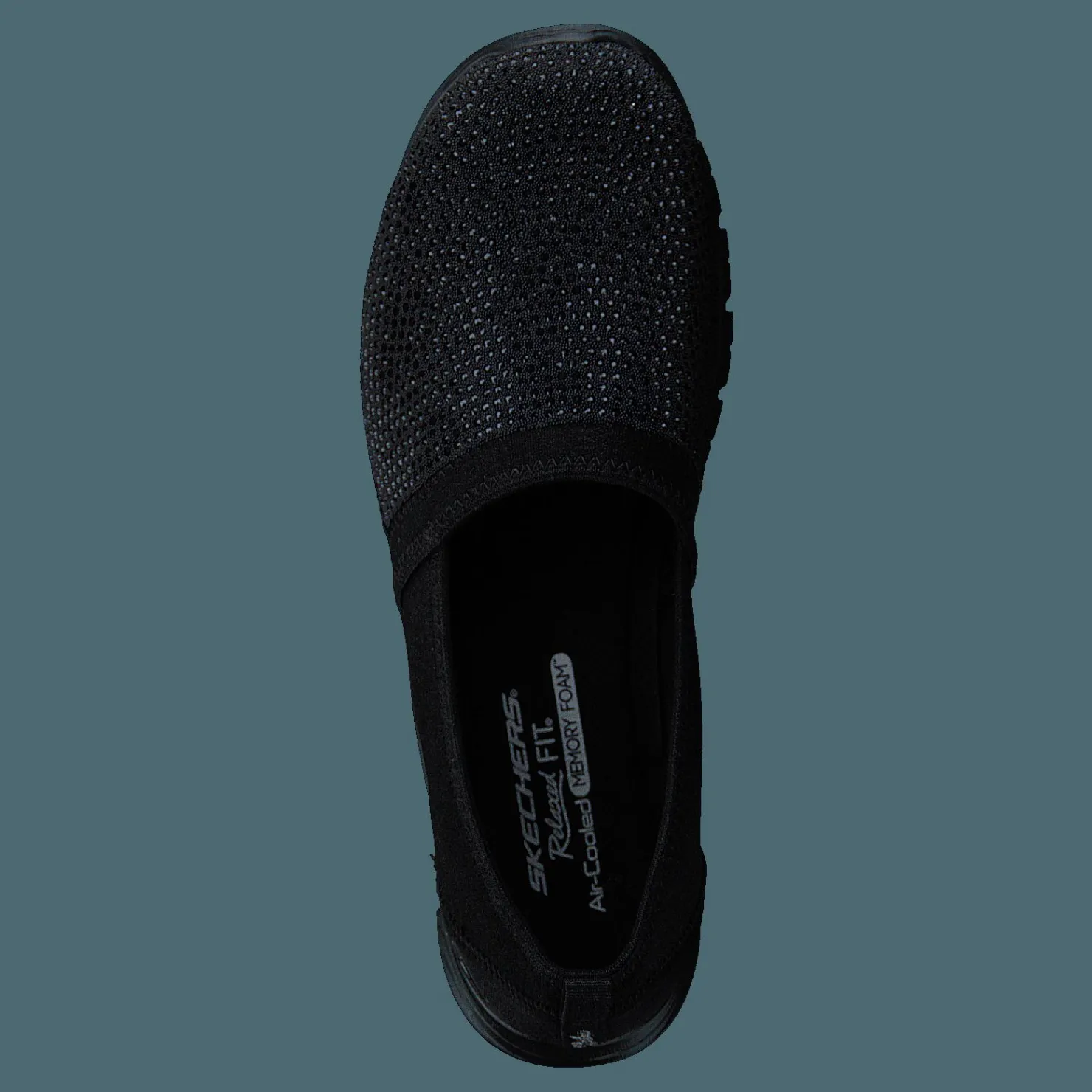 Skechers Womens Ez Flex Renew - Shimmer Bbk Svart New