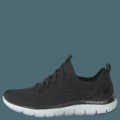 Skechers Womens Flex Appeal 2.0 Bkw Svart Clearance