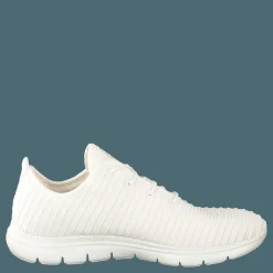 Skechers Womens Flex Appeal 2.0 Wht Vit Hot
