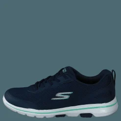 Skechers Womens Gowalk 5 - Guardian Nvaq Navy Aqua Blå New