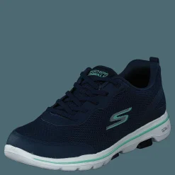 Skechers Womens Gowalk 5 - Guardian Nvaq Navy Aqua Blå New