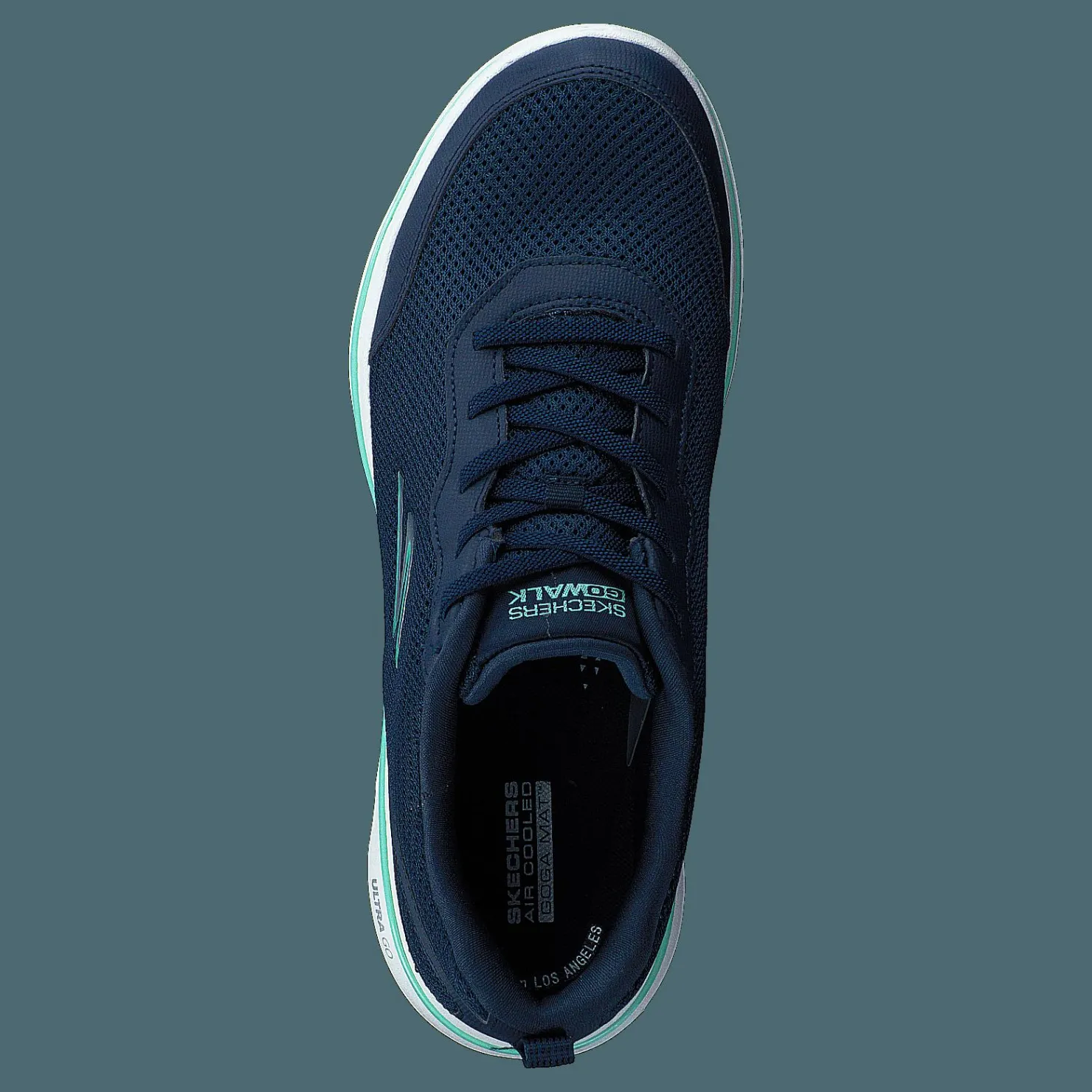 Skechers Womens Gowalk 5 - Guardian Nvaq Navy Aqua Blå New