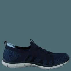 Skechers Womens Gratis - Chic Newness Nvy Navy Blå Hot