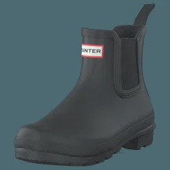 Hunter Women's Original Chelsea Black Grå och Svart Discount