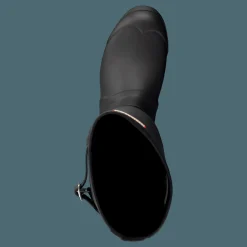 Hunter Women's Original Tall Black Svart och Grå Sale