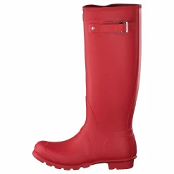 Hunter Women's Original Tall Military Red Röd Clearance