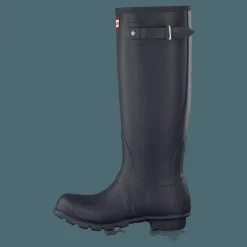 Hunter Women's Original Tall Navy Blå och Grå Outlet