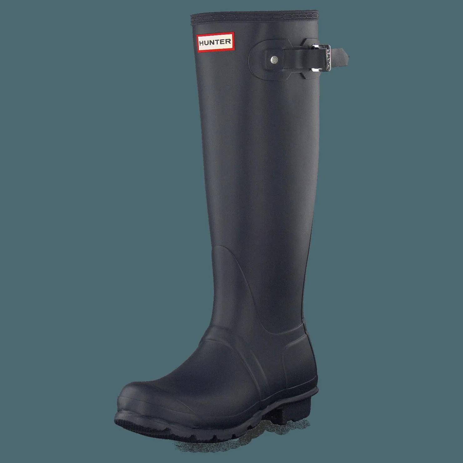 Hunter Women's Original Tall Navy Blå och Grå Outlet