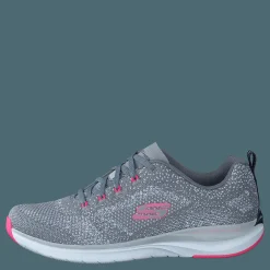 Skechers Womens Ultra Groove Gyhp Grå Outlet