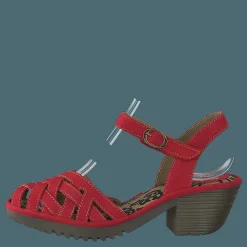 Fly London Wuzy001fly Copido Red Brun och Röd Hot