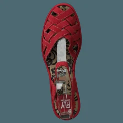 Fly London Wuzy001fly Copido Red Brun och Röd Hot
