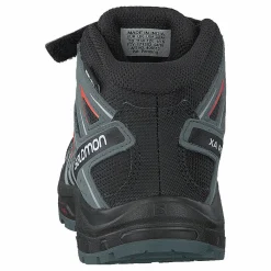 Salomon Xa Pro 3d Mid Cswp K Black/stormy Weather/cherry To Grå och Svart Hot