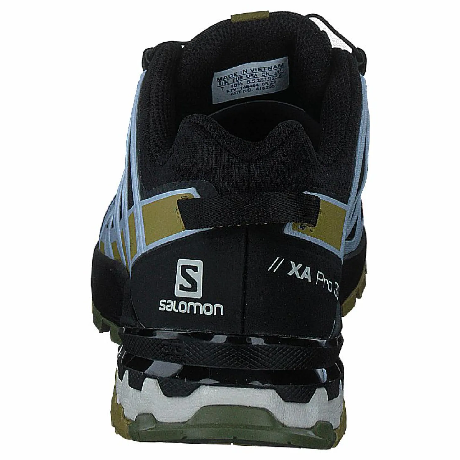 Salomon Xa Pro 3d V8 Gtx W Black/green Moss/zen Blue Svart Sale