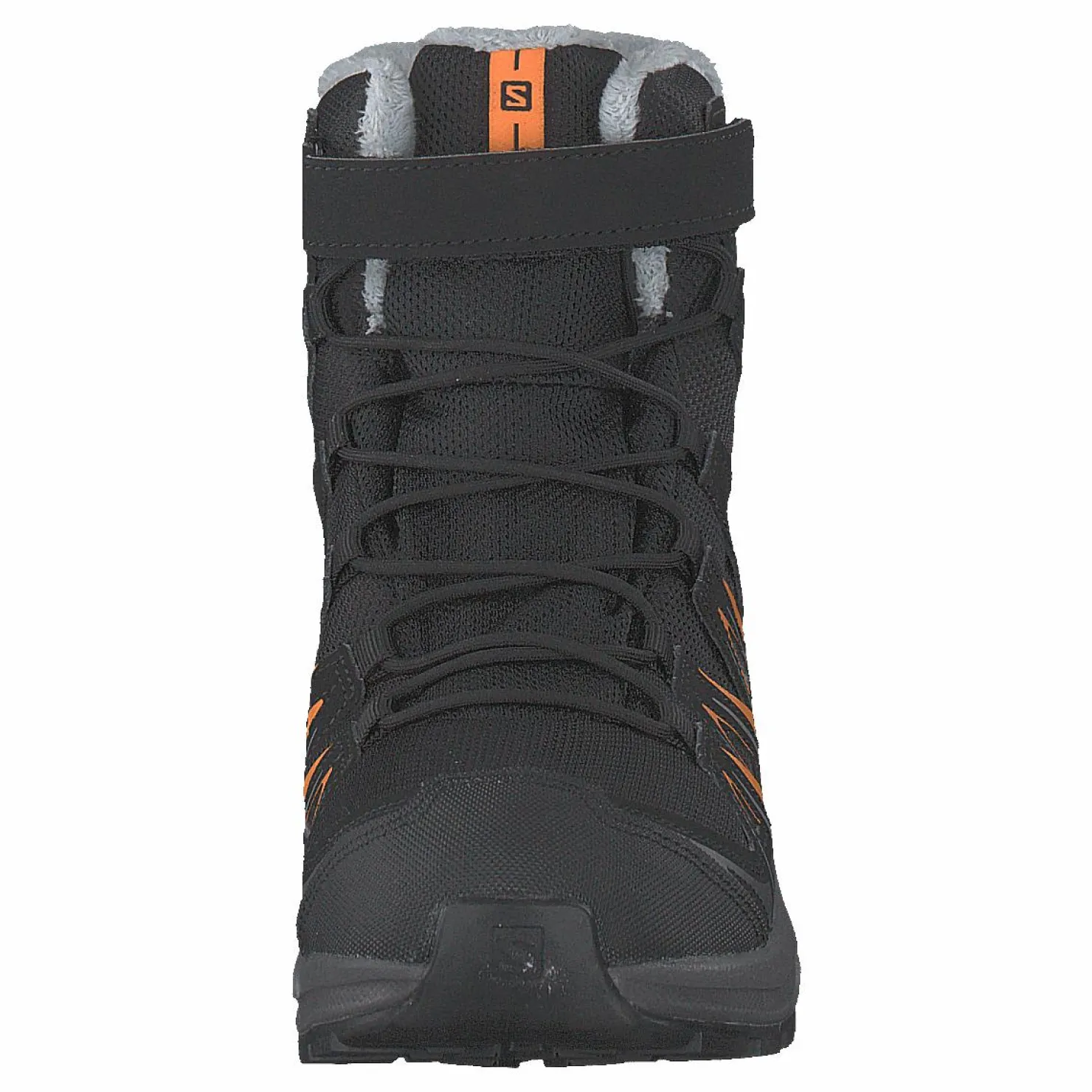 Salomon Xa Pro 3d Winter Ts Cswp J Black/magnet/tangelo Grå New