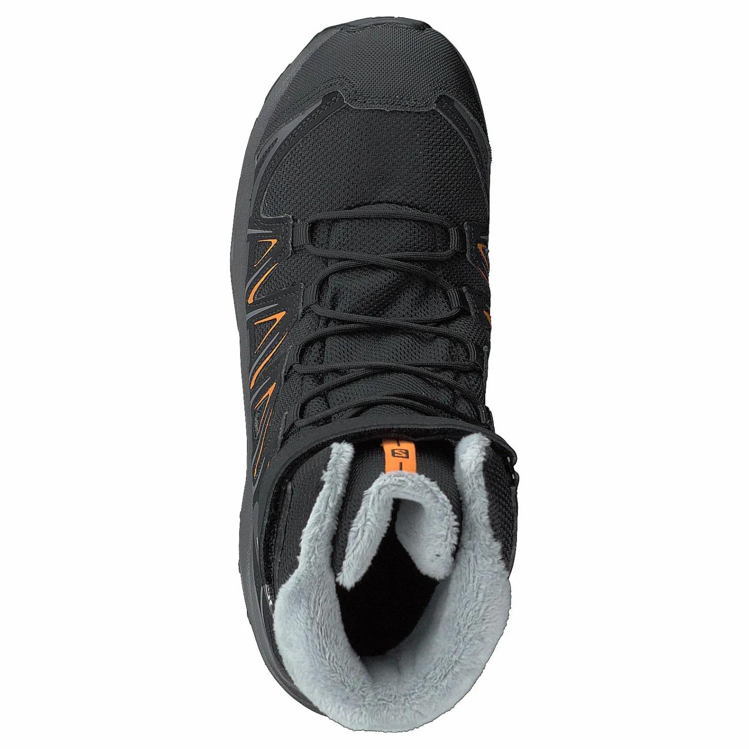 Salomon Xa Pro 3d Winter Ts Cswp J Black/magnet/tangelo Grå New