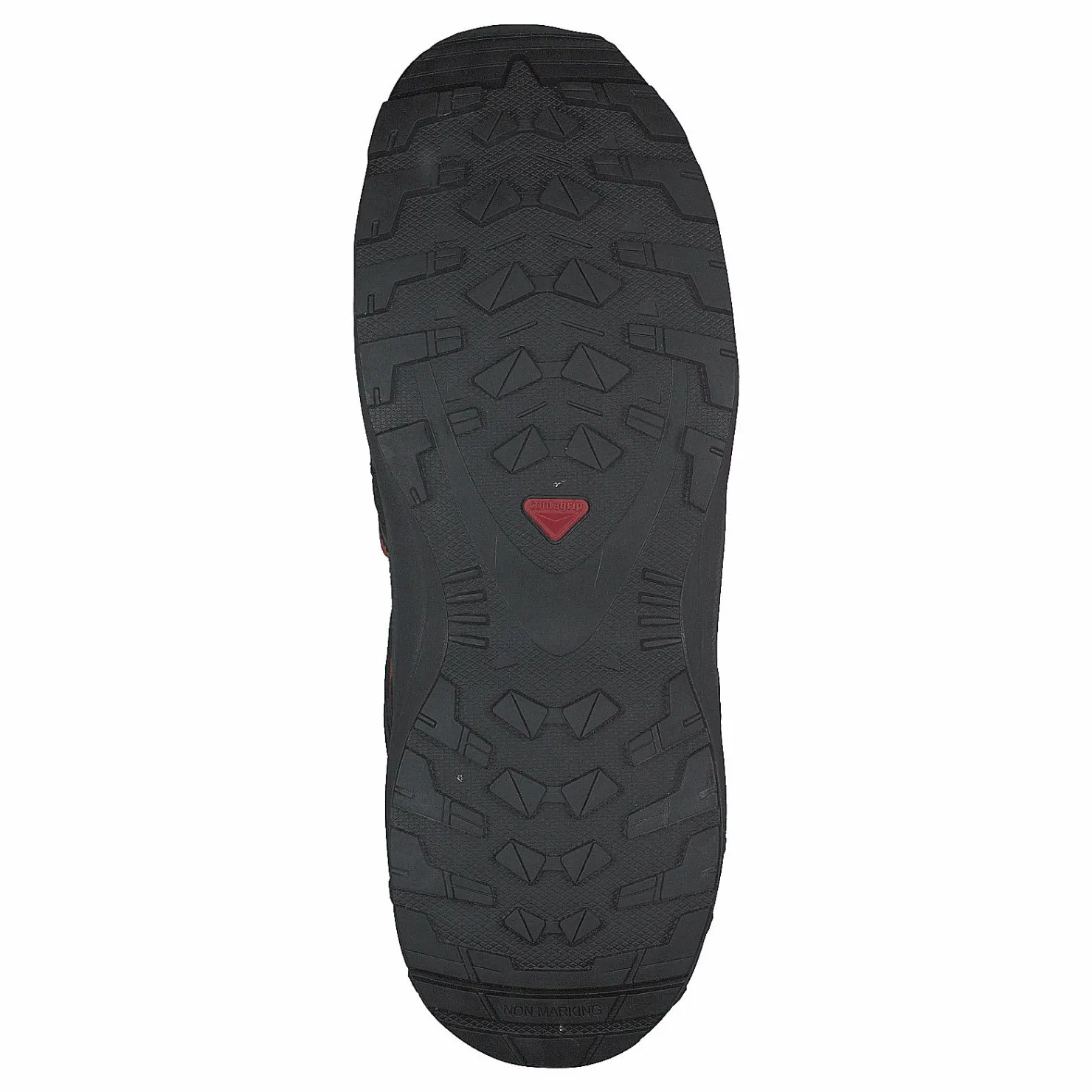 Salomon Xa Pro 3d Winter Ts Cswp J Black/magnet/tangelo Grå New