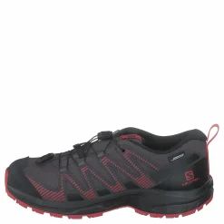Salomon Xa Pro V8 Cswp J Magnet/black/poppy Red Grå och Svart New