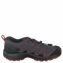 Salomon Xa Pro V8 Cswp J Magnet/black/poppy Red Grå och Svart New