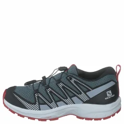 Salomon Xa Pro V8 J Stormy Weather/zen Blue/goji B Grå Clearance