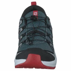 Salomon Xa Pro V8 J Stormy Weather/zen Blue/goji B Grå Clearance