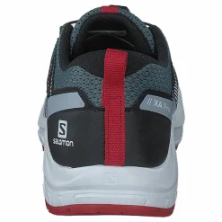 Salomon Xa Pro V8 J Stormy Weather/zen Blue/goji B Grå Clearance
