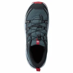 Salomon Xa Pro V8 J Stormy Weather/zen Blue/goji B Grå Clearance