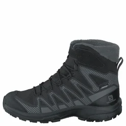 Salomon Xa Pro V8 Winter Cswp J Black/phantom/quiet Shade Svart