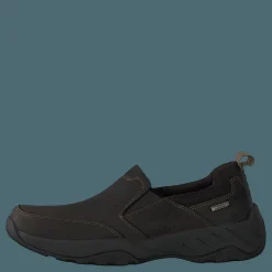 Rockport Xcs Spruce Peak Slipon Dk Chocolate Lea Svart New