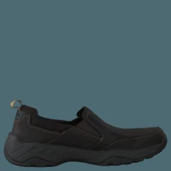Rockport Xcs Spruce Peak Slipon Dk Chocolate Lea Svart New