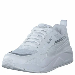 Puma X-ray 2 Square White- White-gray Vio Vit Hot