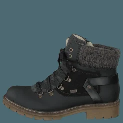 Rieker Y9143-01 Black Svart Sale