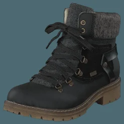 Rieker Y9143-01 Black Svart Sale