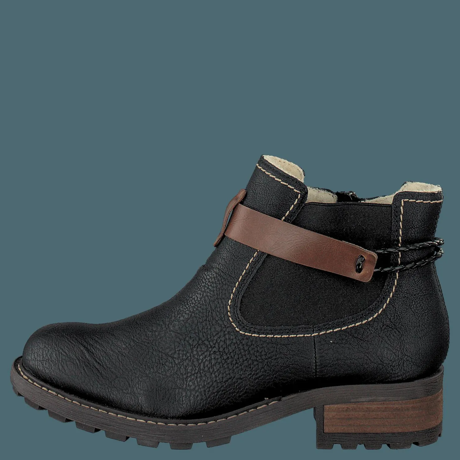 Rieker Y0462-01 Schwarz Svart Clearance