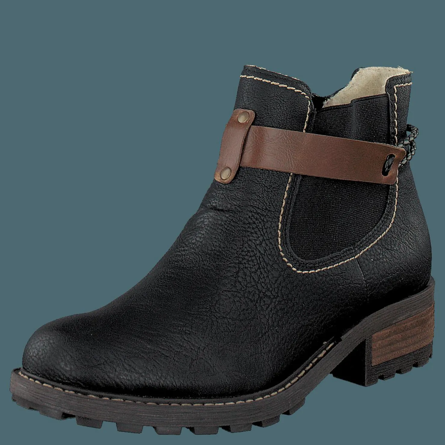 Rieker Y0462-01 Schwarz Svart Clearance
