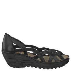 Fly London Yadi718fly Colmar Black Svart Discount