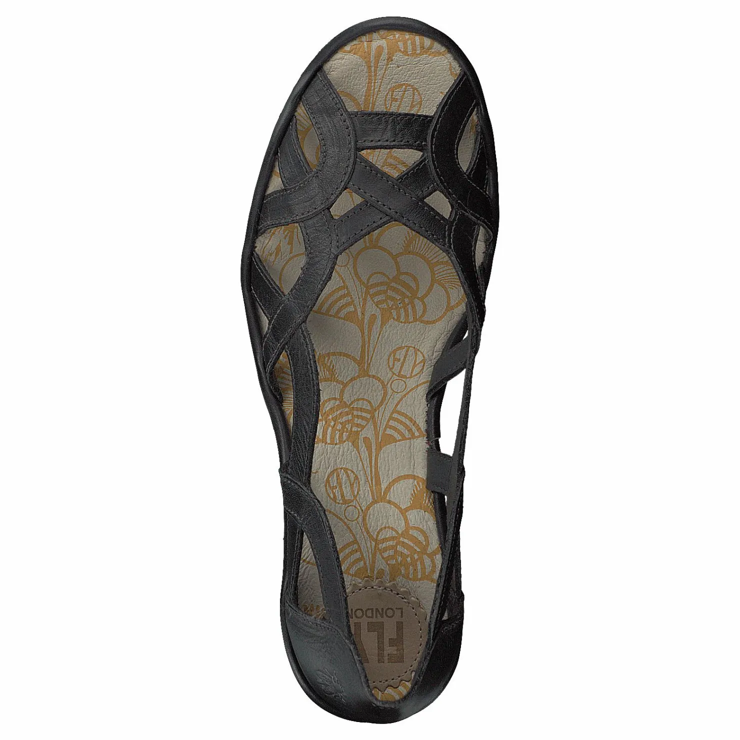 Fly London Yadi718fly Colmar Black Svart Discount