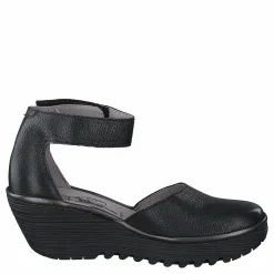 Fly London Yand709fly Mousse/idra-black/graphite Svart Clearance