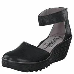 Fly London Yand709fly Mousse/idra-black/graphite Svart Clearance